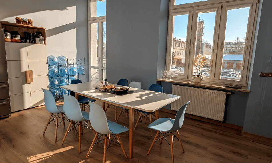 coworking space BRS kitchen